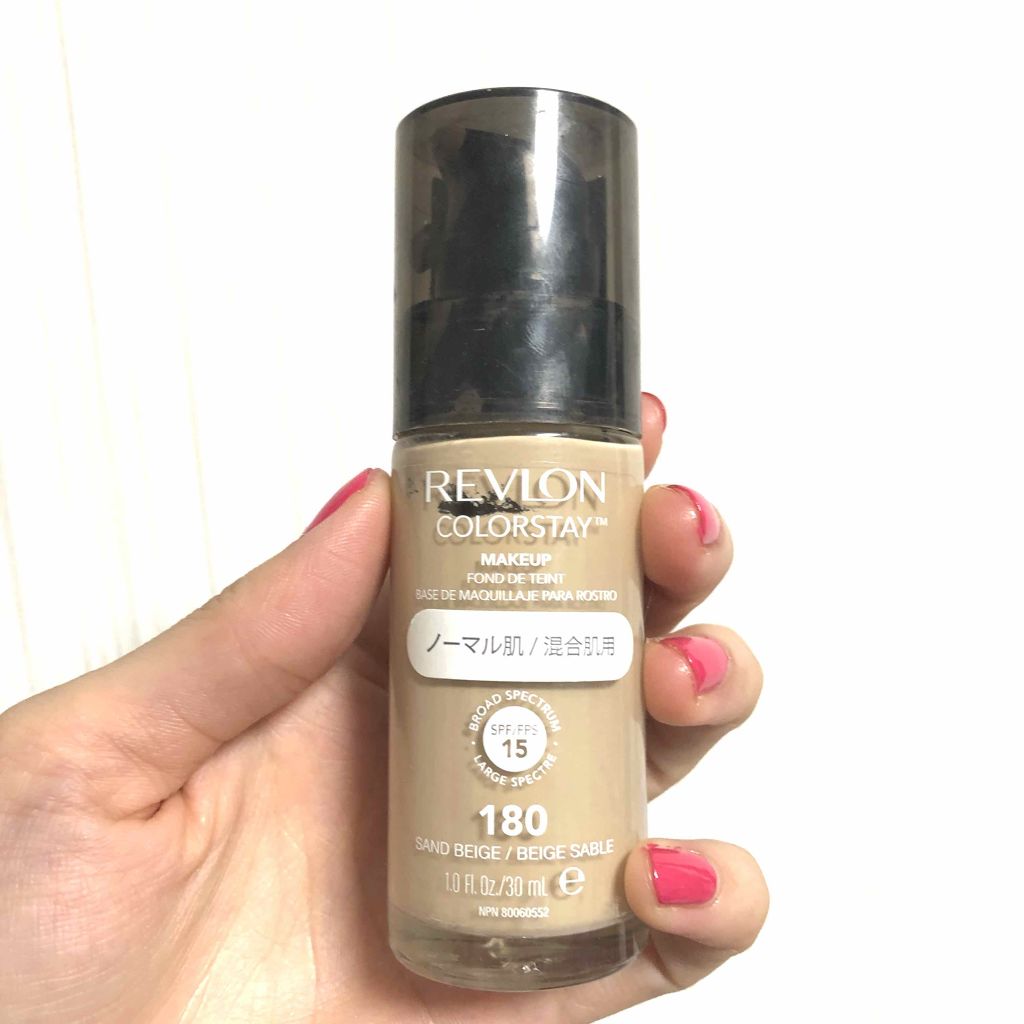 カラーステイ メイクアップ/REVLON/リキッドファンデーションを使ったクチコミ(1枚目)