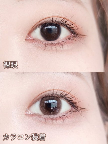 メローズ(Mellows)/OLOLA/カラーコンタクトレンズを使ったクチコミ(2枚目)