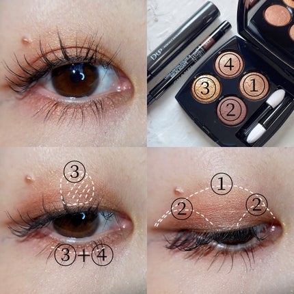 レ キャトル オンブル/CHANEL/アイシャドウパレットを使ったクチコミ(5枚目)