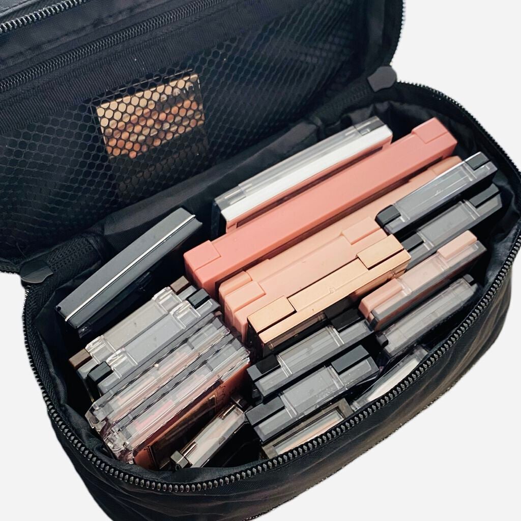 ナイロンメイクボックス・M/無印良品/化粧ポーチを使ったクチコミ(5枚目)