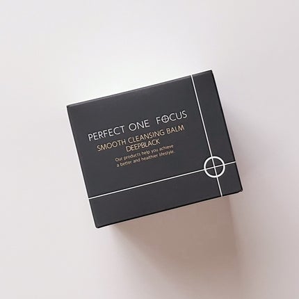 パーフェクトワンフォーカス スムースクレンジングバーム ディープブラック/PERFECT ONE FOCUS/クレンジングバームを使ったクチコミ(3枚目)