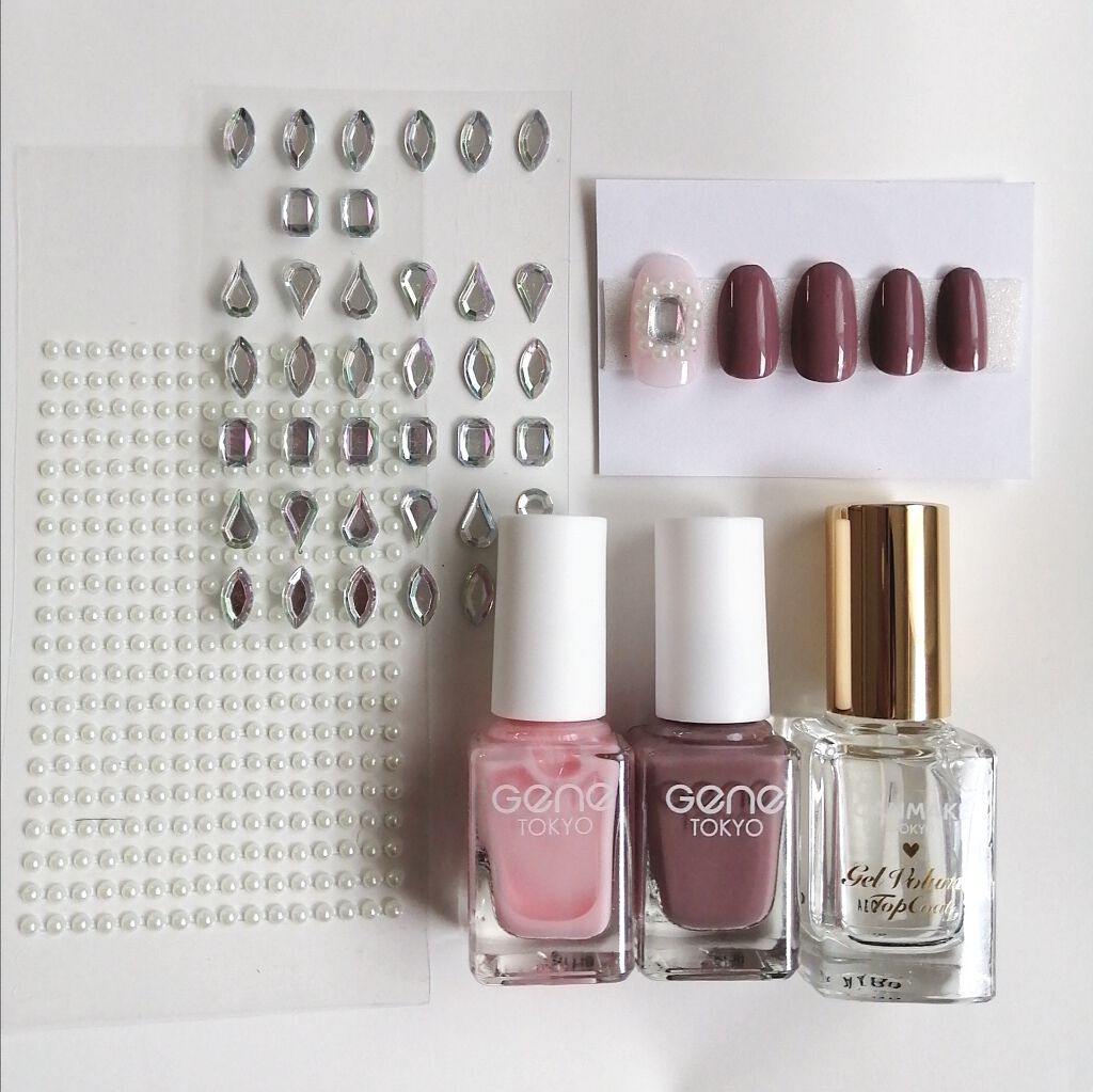 ジェルボリュームトップコート/キャンメイク/ネイルトップコートを使ったクチコミ（1枚目）