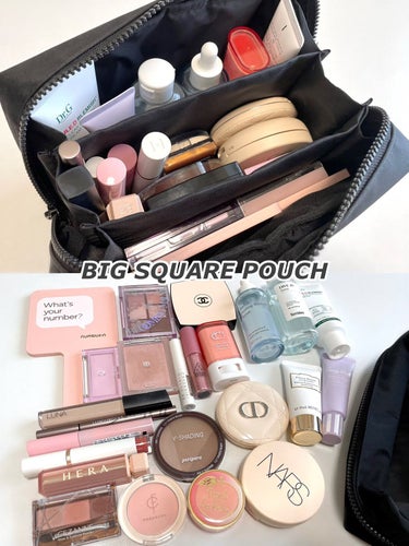 Big square pouch/3CE/化粧ポーチを使ったクチコミ（2枚目）