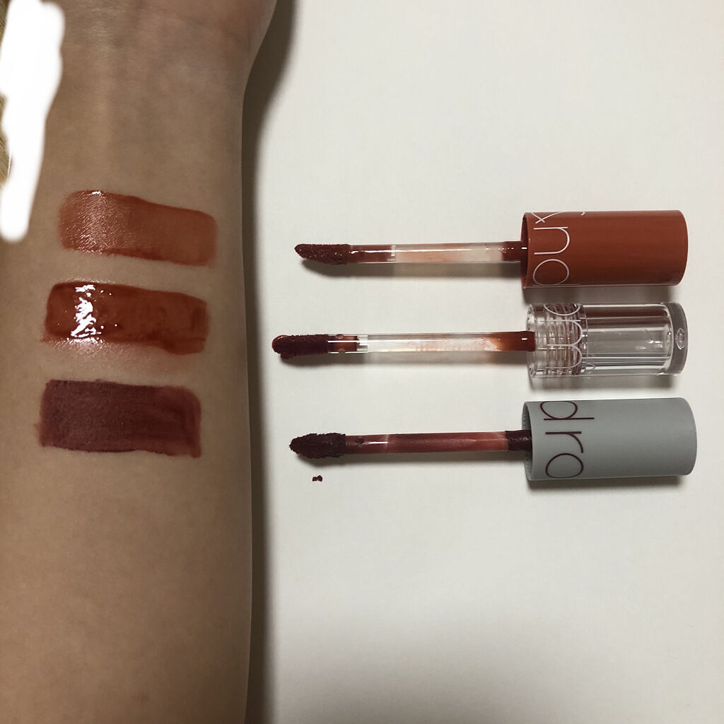 ゼロベルベットティント/rom&nd/リップティントを使ったクチコミ（2枚目）