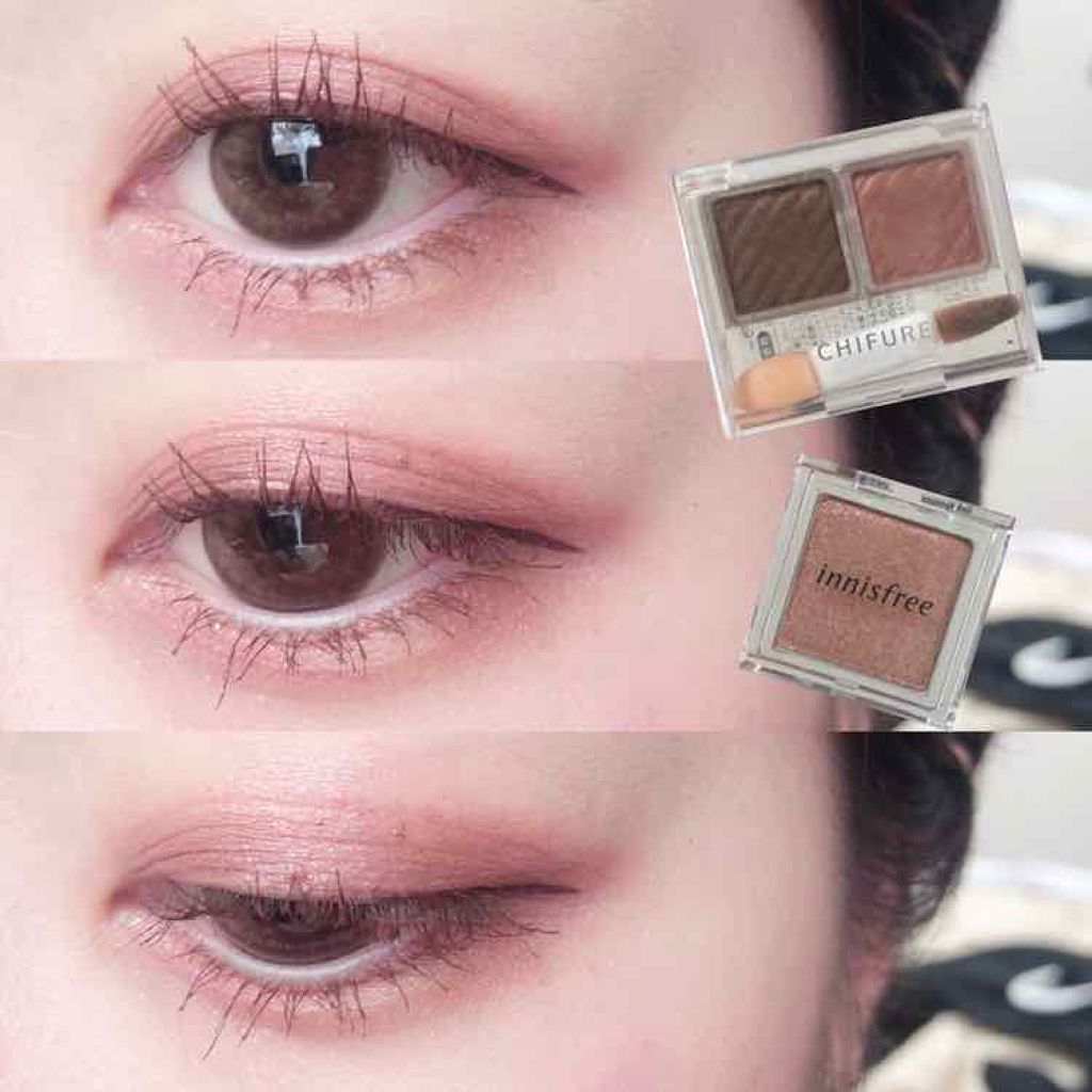 マイアイシャドウ グリッター/innisfree/単色アイシャドウを使ったクチコミ（1枚目）