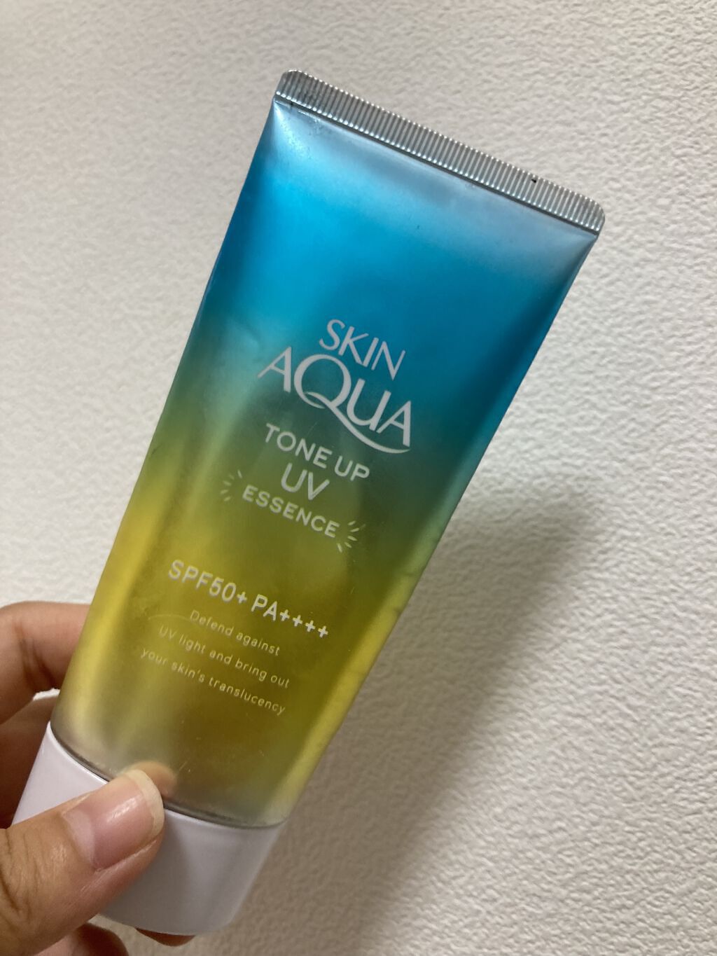 スキンアクア トーンアップUVエッセンス/スキンアクア/日焼け止めクリームを使ったクチコミ（1枚目）