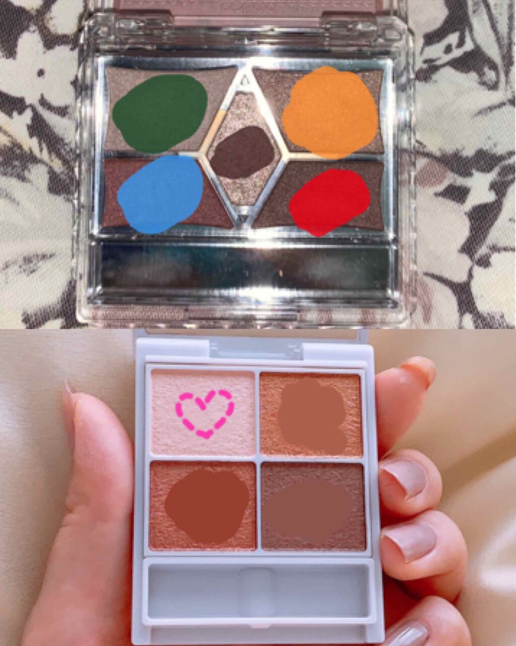 【旧品】パーフェクトスタイリストアイズ/キャンメイク/アイシャドウパレットを使ったクチコミ（3枚目）