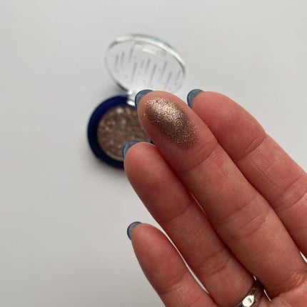 グリッター シャドウ カラー/rom&nd/グリッターを使ったクチコミ(4枚目)