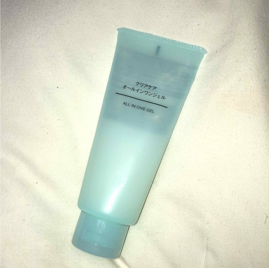 クリアケアオールインワンジェル/無印良品/オールインワン化粧品を使ったクチコミ(1枚目)