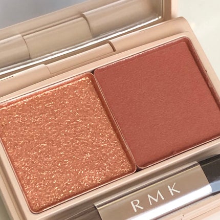 スプリングブレイズ デュオアイシャドウ/RMK/アイシャドウパレットを使ったクチコミ(2枚目)