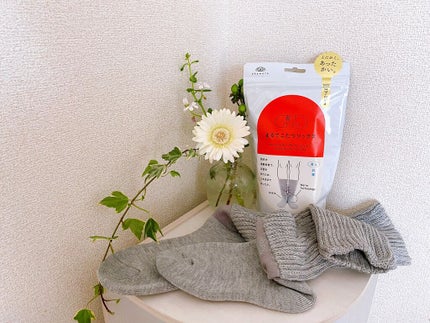 靴下サプリ まるでこたつ レディース ソックス/靴下サプリ/暖かい靴下を使ったクチコミ(2枚目)