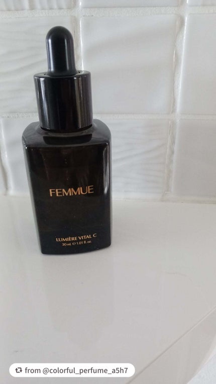 ルミエール ヴァイタルC/FEMMUE/ブースター・導入液を使ったクチコミ(1枚目)