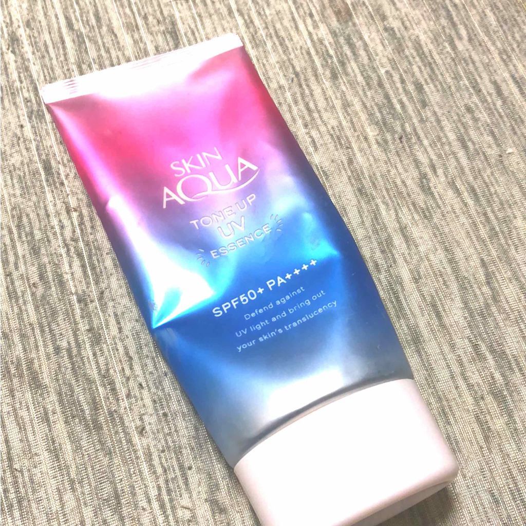 スキンアクア トーンアップUVエッセンス/スキンアクア/日焼け止めクリームを使ったクチコミ(1枚目)