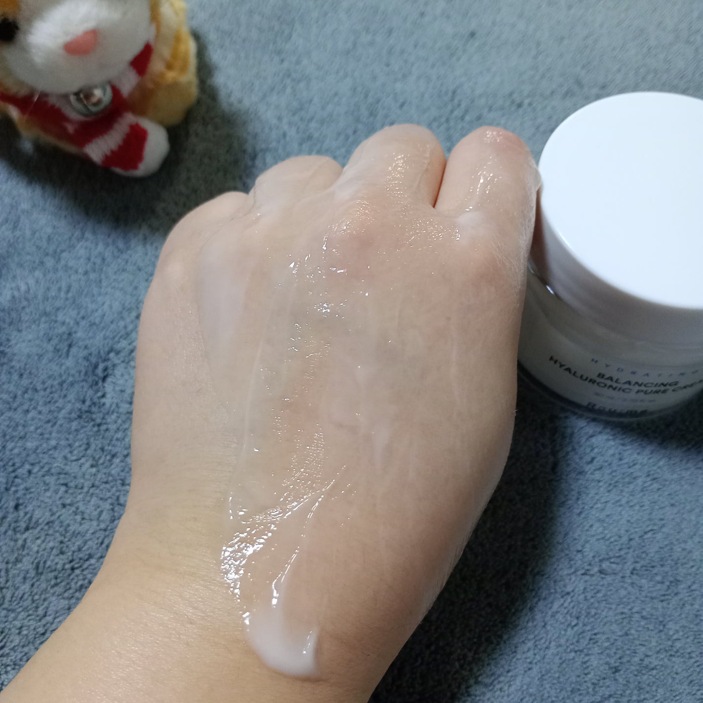 バランシング ヒアルロニック ピュア クリーム/Roume/フェイスクリームを使ったクチコミ(4枚目)