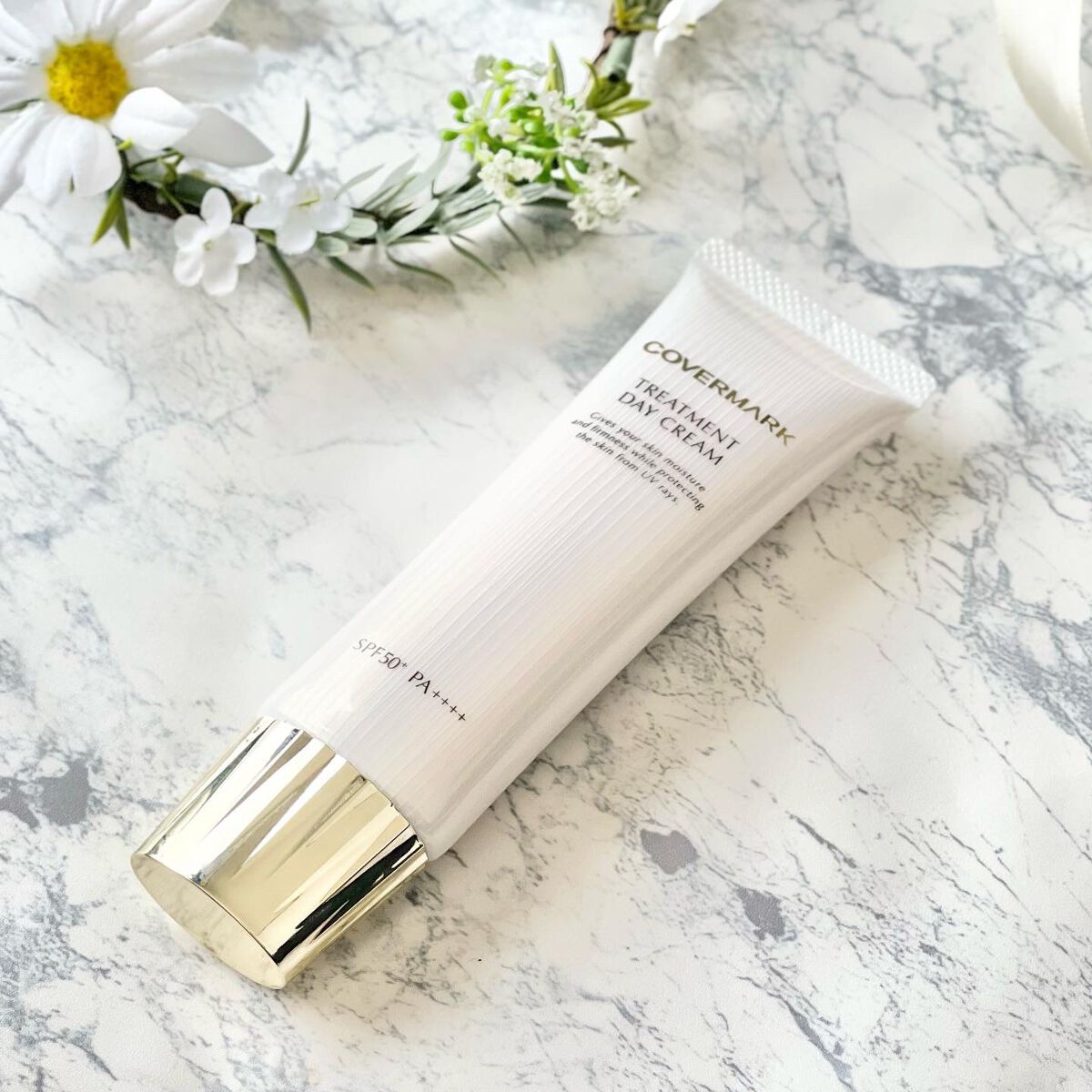 トリートメント デイ クリーム/COVERMARK/日焼け止めクリームを使ったクチコミ（1枚目）