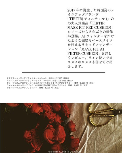 マスクフィット エーアイフィルタークッション 13N/TIRTIR(ティルティル)/クッションファンデーションの画像