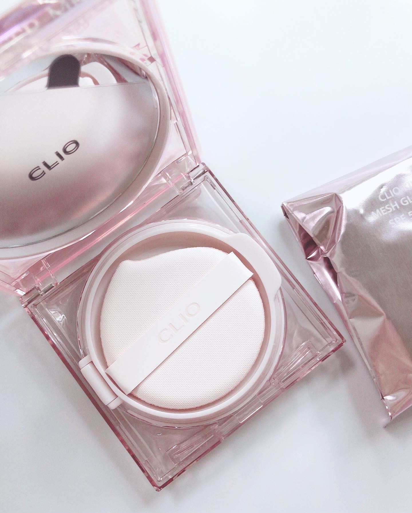 キル カバー メッシュ グロウ クッション/CLIO/クッションファンデーションを使ったクチコミ（2枚目）