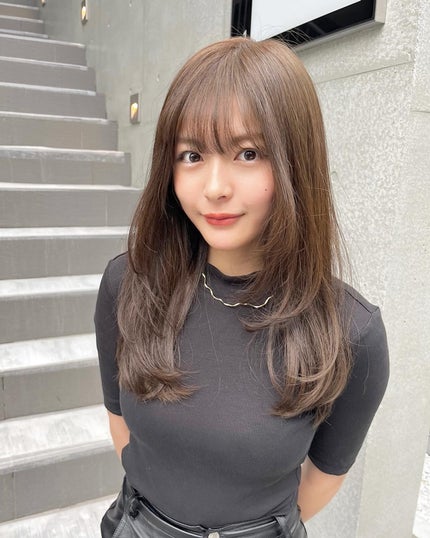 HARUNA on LIPS 「柔らかいレイヤースタイル🫶シンプルなヘアスタイルもレイヤーカッ..」(3枚目)