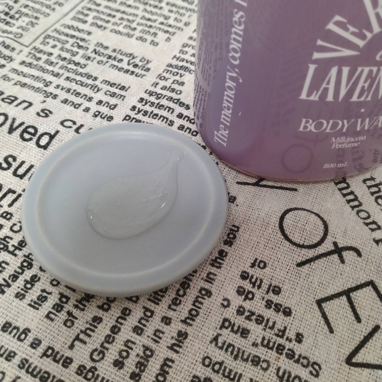 ミルクインセラ パフュームボディローション バーベナラベンダー/odiD/ボディローションを使ったクチコミ（3枚目）