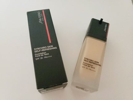 シンクロスキン セルフリフレッシング ファンデーション/SHISEIDO/リキッドファンデーションを使ったクチコミ(1枚目)