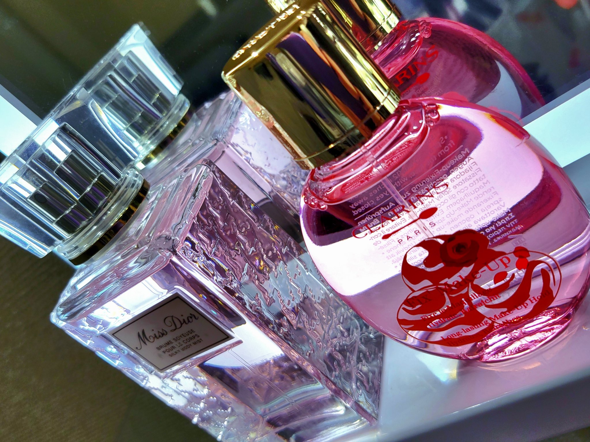 フィックス メイクアップ/CLARINS/ミスト状化粧水を使ったクチコミ（1枚目）