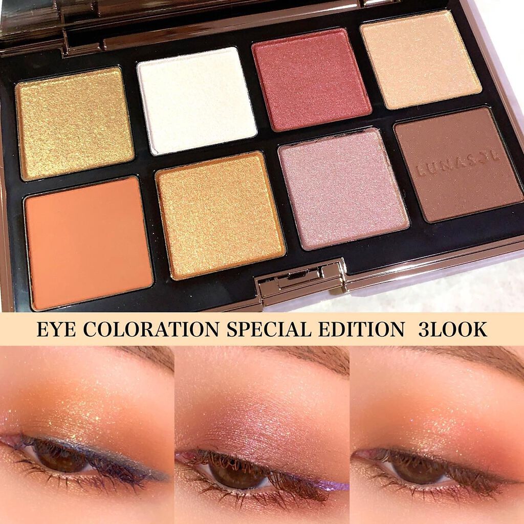 アイカラーレーション スペシャルエディション/LUNASOL/アイシャドウパレットを使ったクチコミ（1枚目）