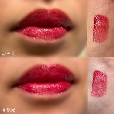 デューイ シロップ ティント 01 HANNAM IN RED/CLIO/口紅を使ったクチコミ（2枚目）