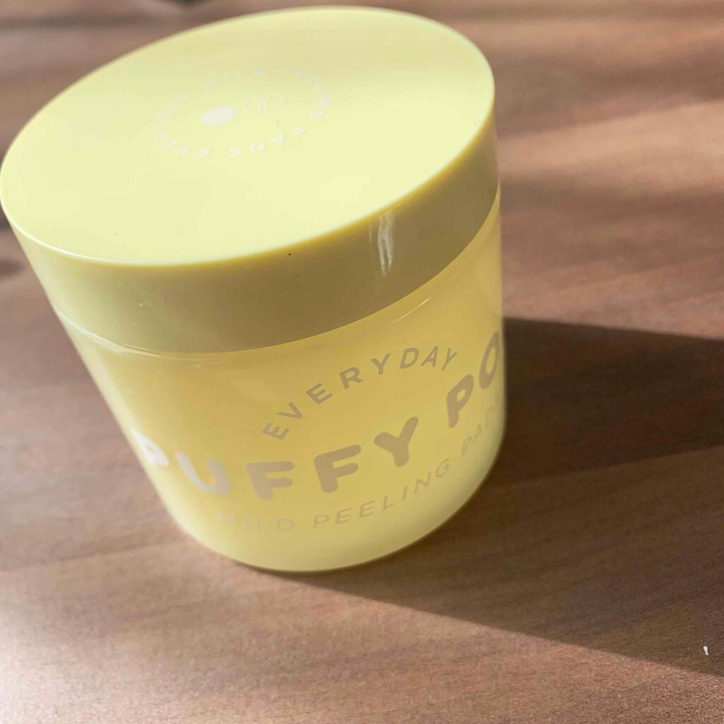 マイルドピーリングパッド L/PUFFY POD/トナーパッドを使ったクチコミ(1枚目)