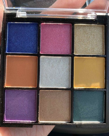 UR GLAM　BLOOMING EYE COLOR PALETTE/U R GLAM/パウダーアイシャドウを使ったクチコミ（2枚目）