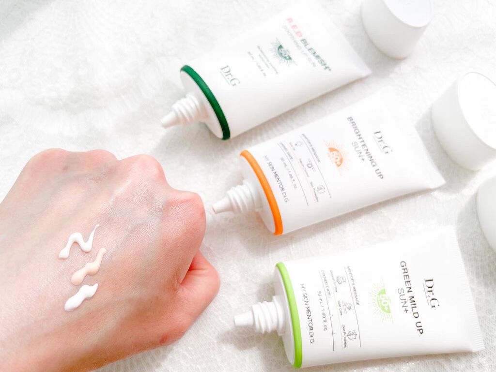 ブライトニングアップサンプラス/Dr.G/日焼け止めクリームを使ったクチコミ（2枚目）