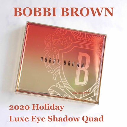 リュクス アイシャドウ クォード/BOBBI BROWN/アイシャドウパレットを使ったクチコミ(1枚目)