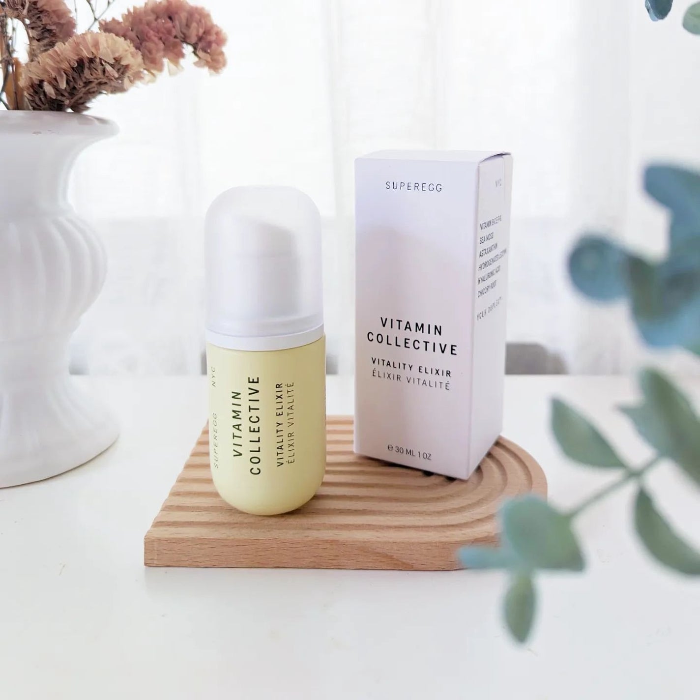 ビタミン コレクティブ バイタリティ エリクサー/SUPEREGG /美容液を使ったクチコミ(2枚目)