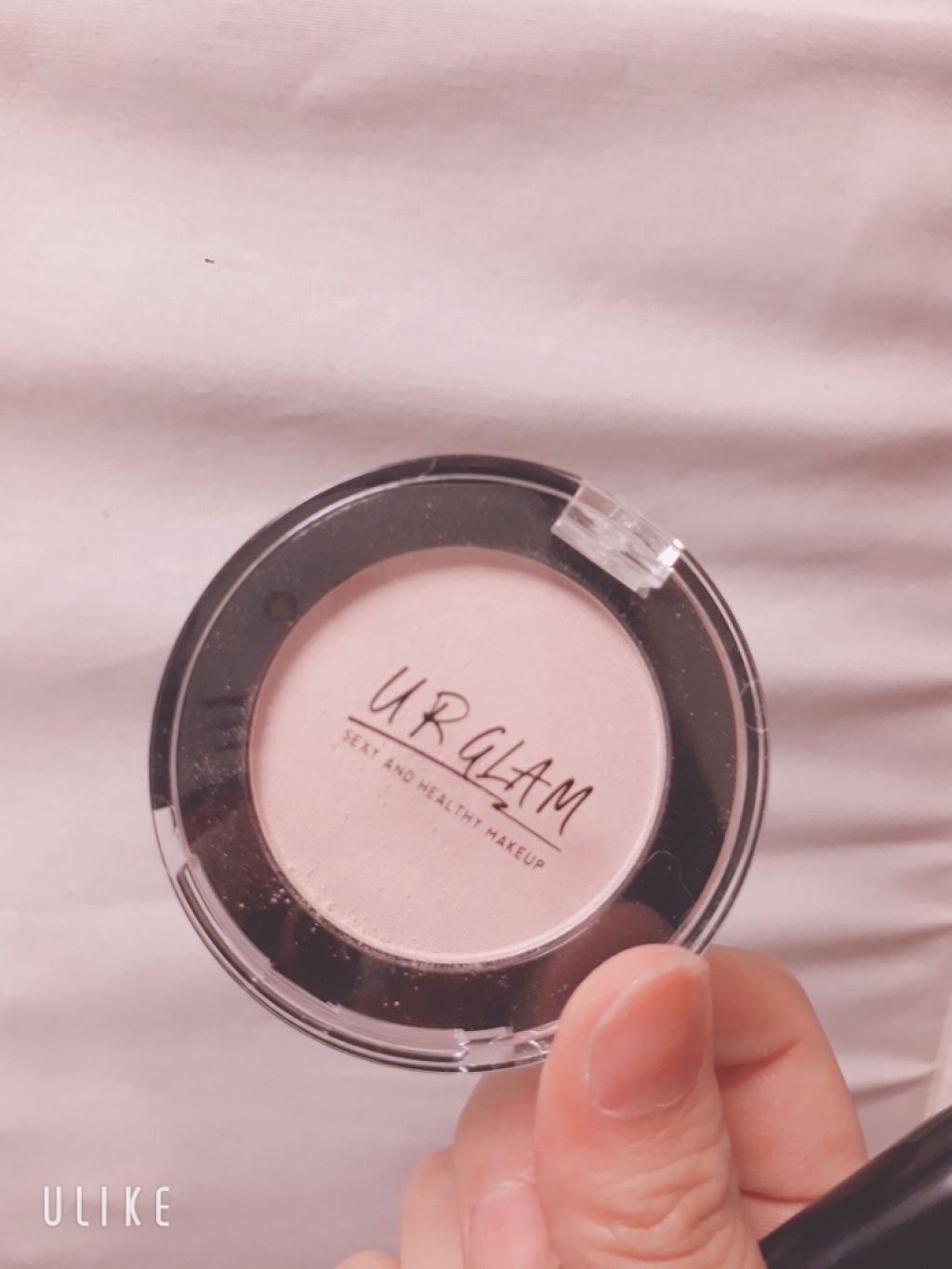 UR GLAM　NATURAL POWDER/U R GLAM/プレストパウダーを使ったクチコミ（1枚目）
