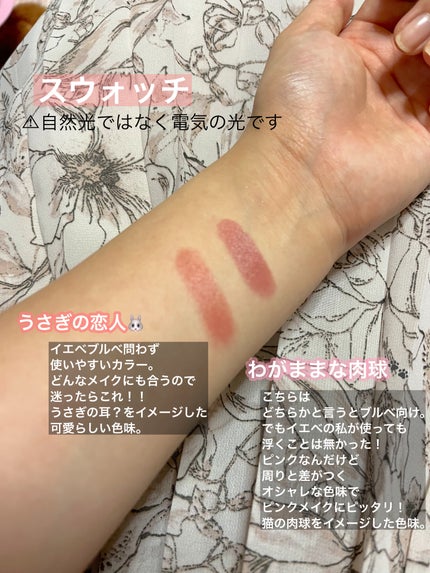 ネンマクフェイク ルージュ/Visée/口紅を使ったクチコミ(2枚目)