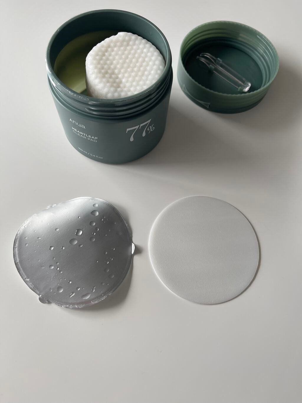 ドクダミ77%クリアパッド/Anua/トナーパッドを使ったクチコミ(4枚目)