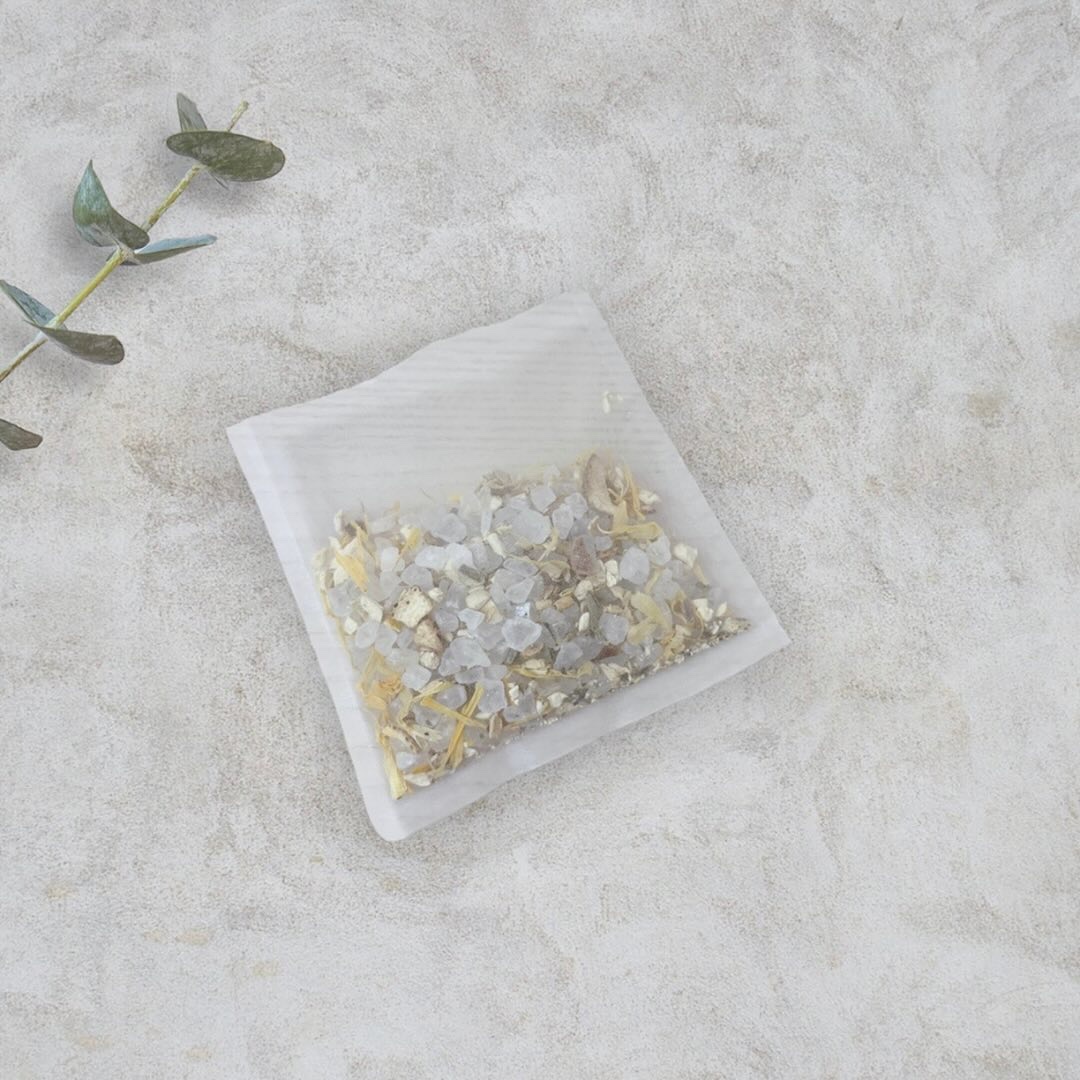 ハーブバスソルト マリーゴールド&ジンジャー/アロマブルーム/保湿系入浴剤を使ったクチコミ（2枚目）