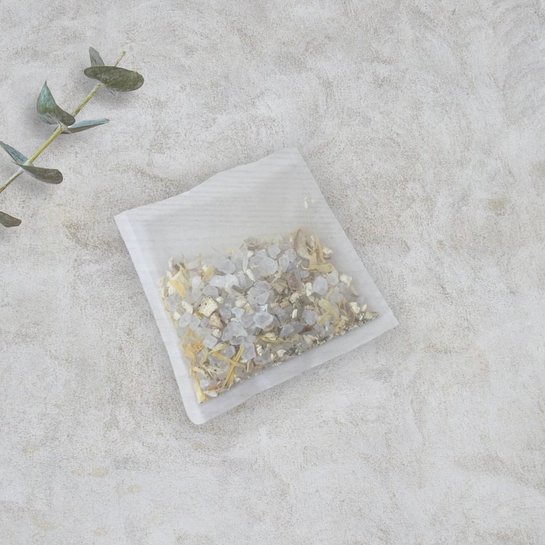 ハーブバスソルト マリーゴールド&ジンジャー/アロマブルーム/保湿系入浴剤を使ったクチコミ(2枚目)