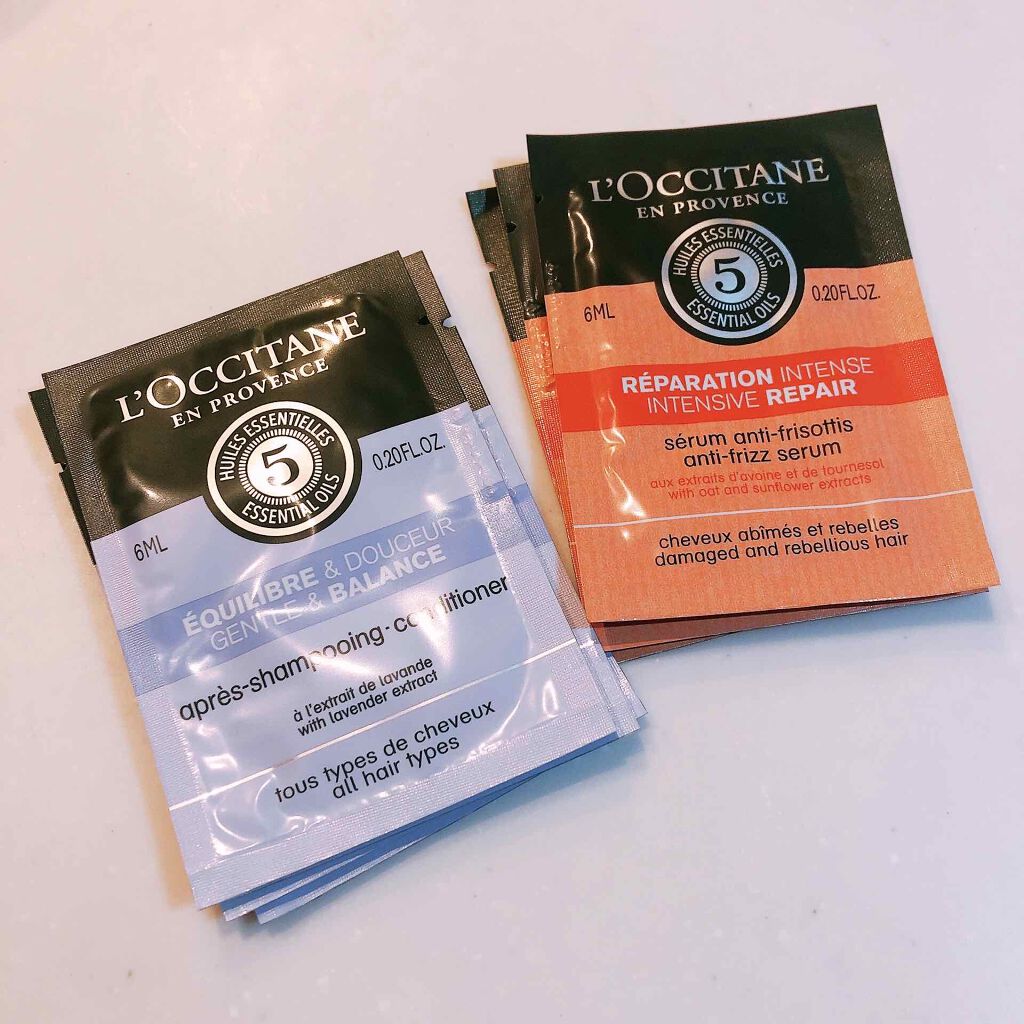 ファイブハーブスリペアリングシャンプー/コンディショナー/L'OCCITANE/シャンプー・コンディショナーを使ったクチコミ(1枚目)