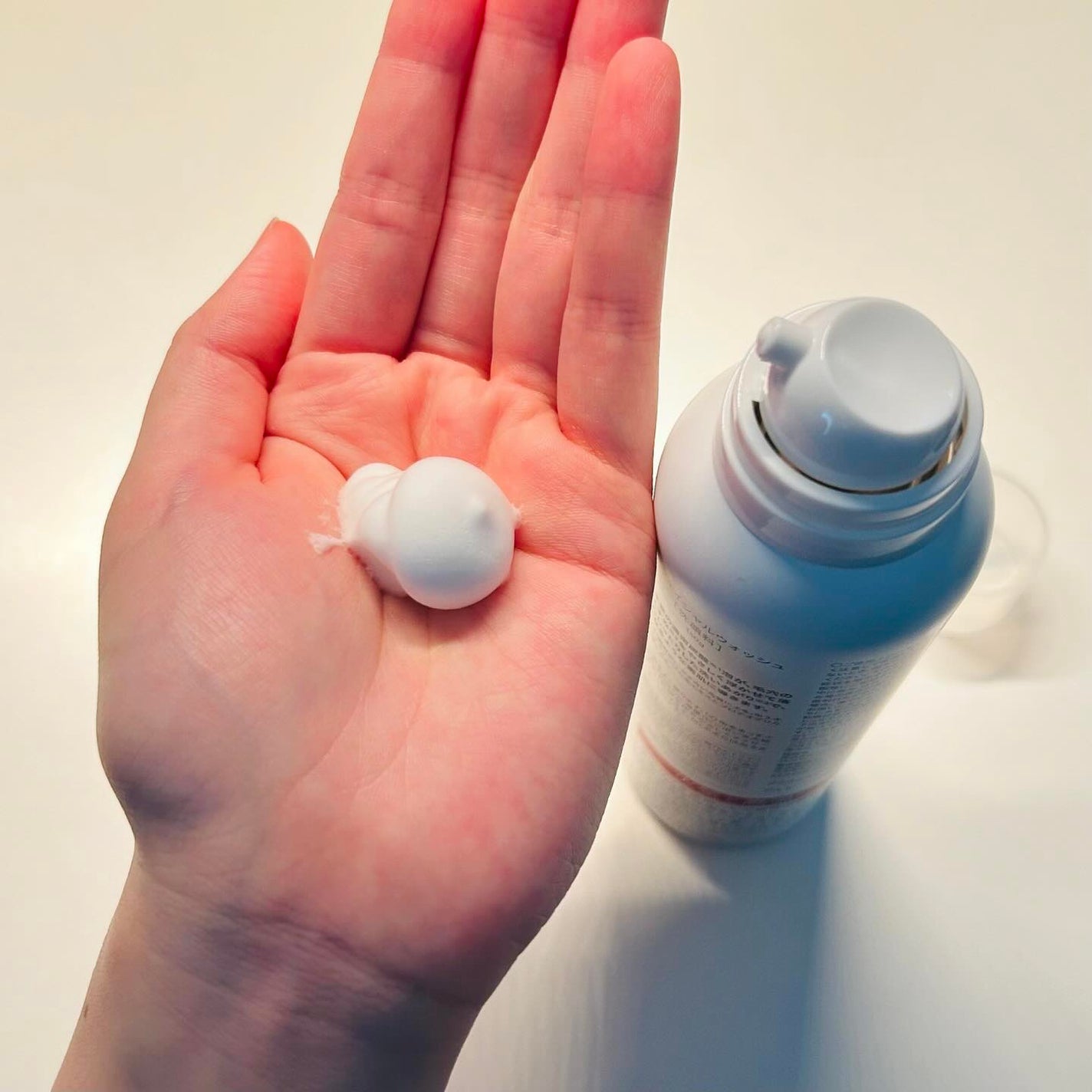 ホイップフォームフェイシャルウォッシュ/BORDER FREE cosmetics/洗顔フォームを使ったクチコミ(2枚目)