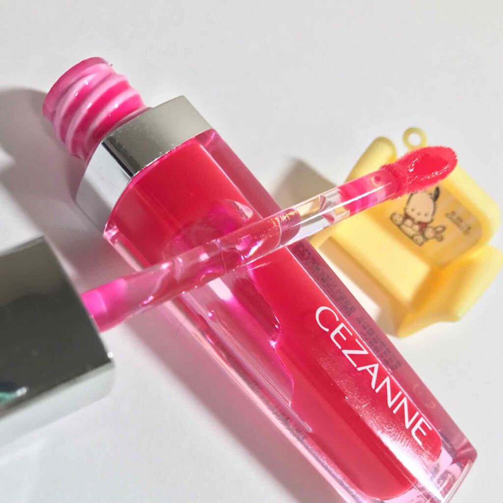 ジェルグロスリップ/CEZANNE/リップグロスを使ったクチコミ(2枚目)