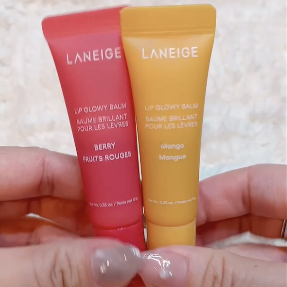 リップグロウィバーム/LANEIGE/リップバームを使ったクチコミ（2枚目）