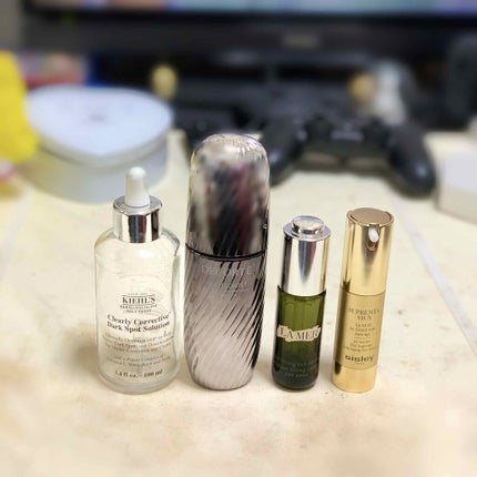 LA MER ザ・モイスチャーリフト アイ  セラムのクチコミ「#使い切り
①キールズのDS クリアリーホワイト ブライトニング エッセンス
Selfridg.....」(1枚目)