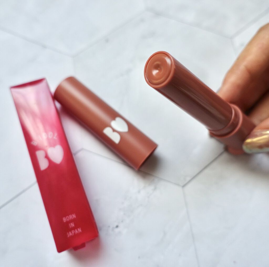 つやぷるリップR 03 こなれBEIGE【旧】/b idol/口紅を使ったクチコミ（3枚目）