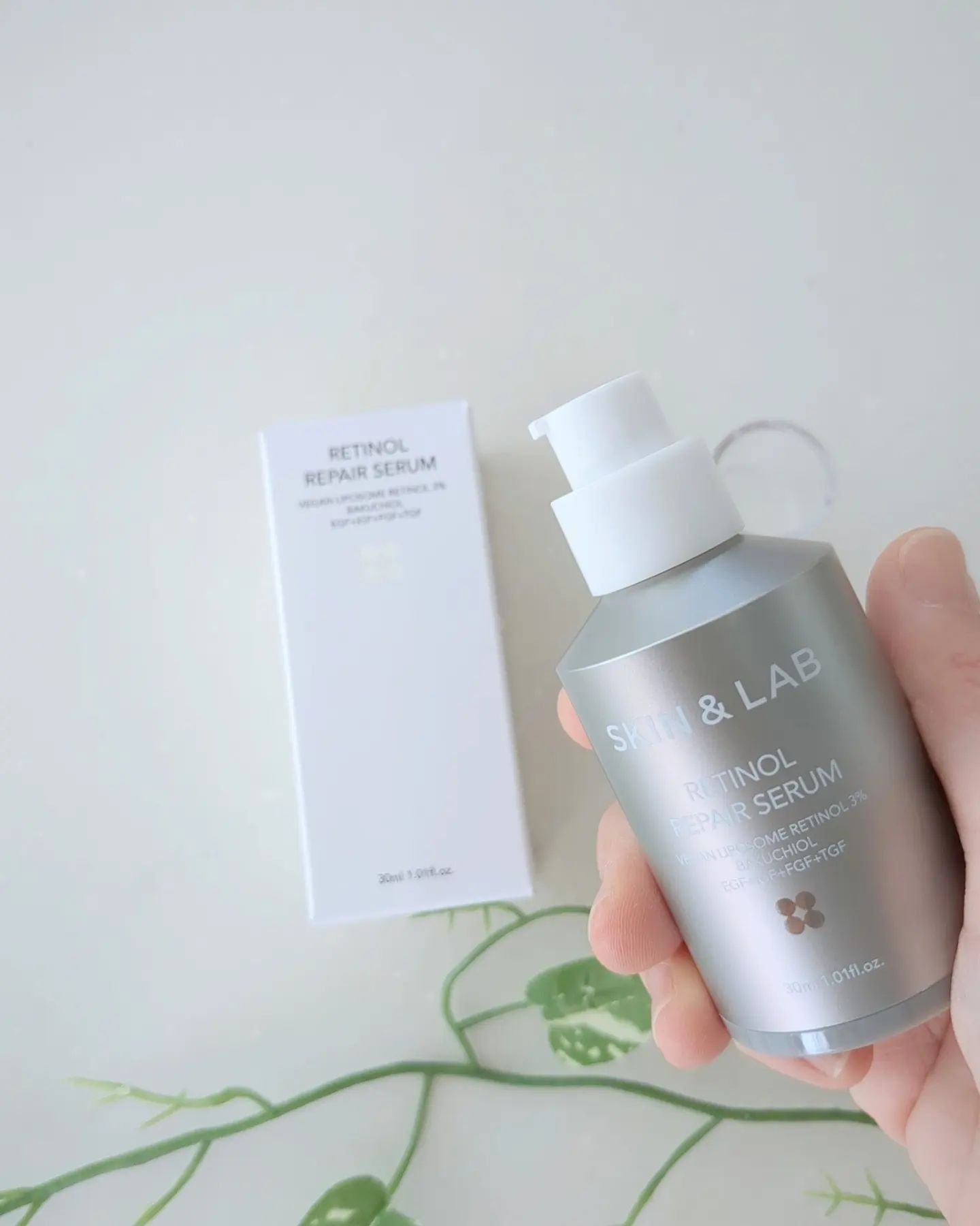 ヴィーガンリポソームレチノールセラム/SKIN&LAB/美容液を使ったクチコミ（3枚目）
