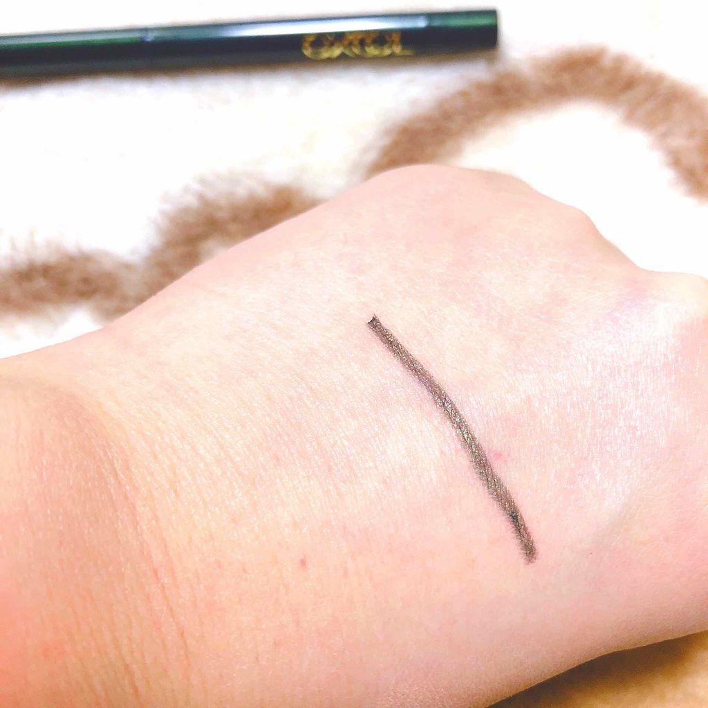 カラーラスティング ジェルライナー/excel/ジェルアイライナーを使ったクチコミ(4枚目)