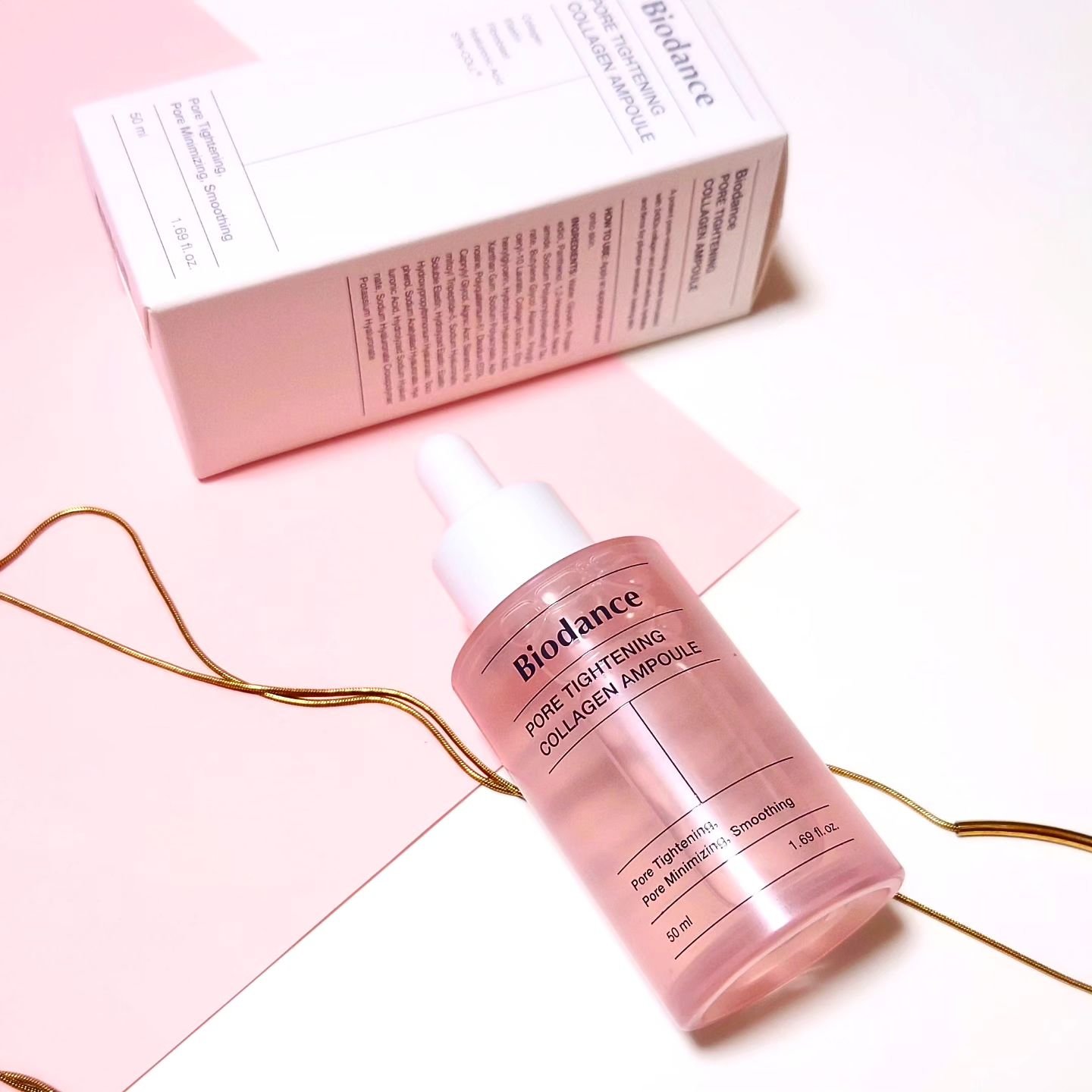 ポアタイトニングコラーゲンアンプル/Biodance/美容液を使ったクチコミ（1枚目）