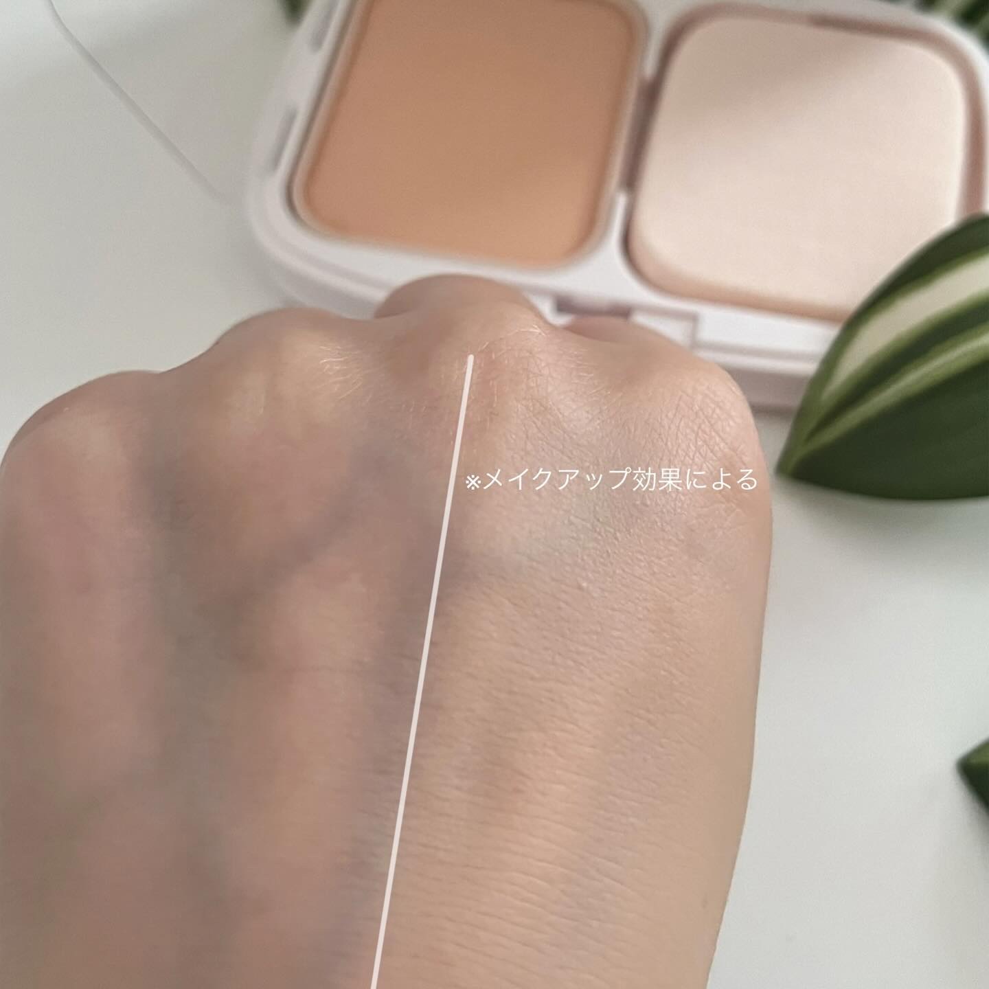 パウダーファンデーション/media luxe/パウダーファンデーションを使ったクチコミ（3枚目）