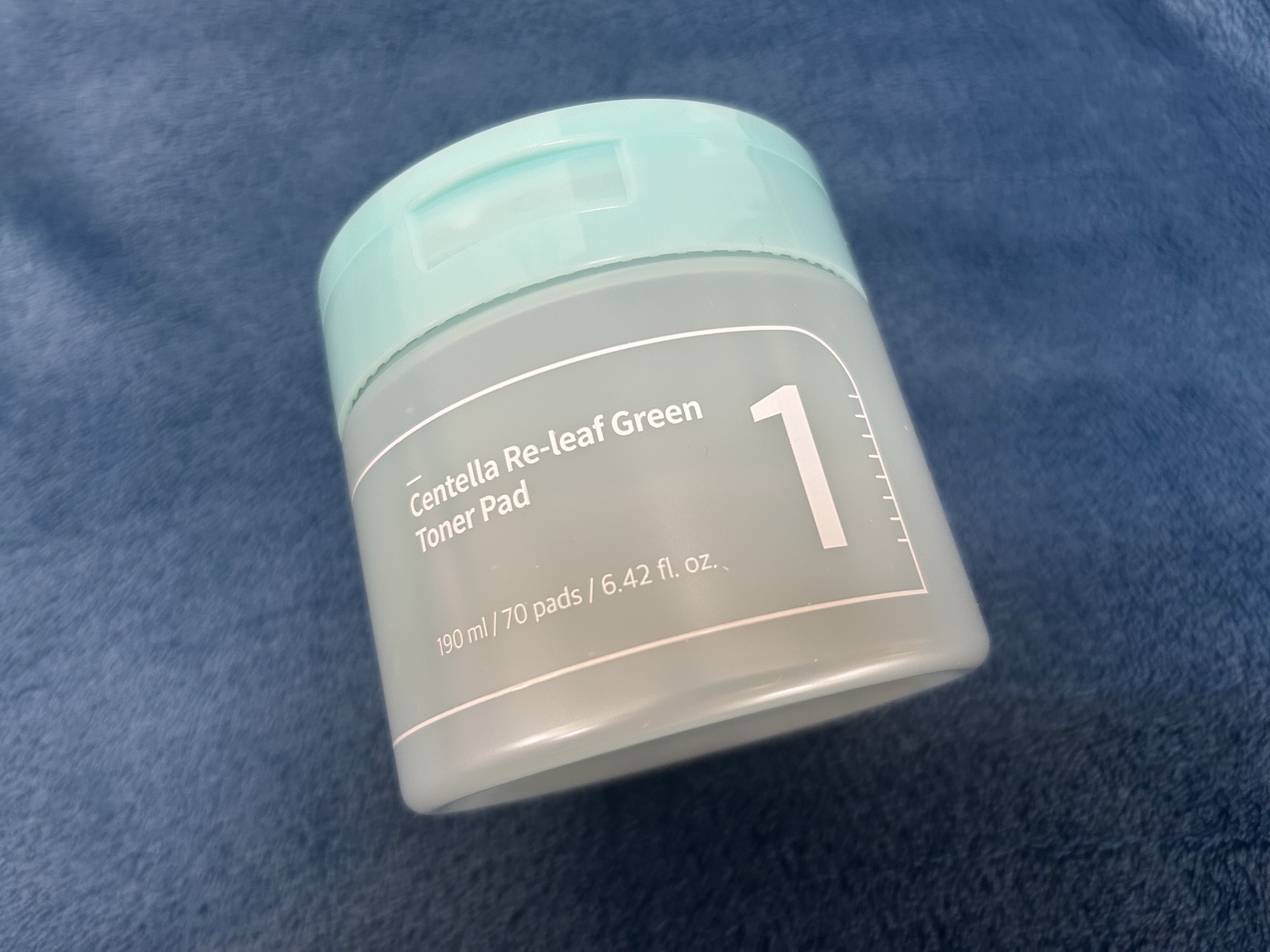 1番 シカ丸ごと水分整肌パッド/numbuzin/トナーパッドを使ったクチコミ（3枚目）