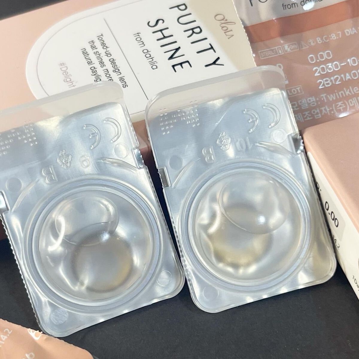 ピュアリティーシャインワンデー(PURITYSHINE 1day)/OLOLA/ワンデー(1DAY)カラコンを使ったクチコミ(7枚目)