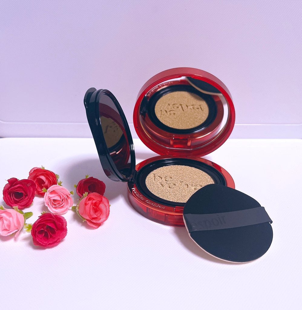 プロテーラービーベルベットカバークッション/espoir/クッションファンデーションを使ったクチコミ(4枚目)